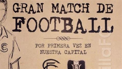 127 años del primer partido de fútbol en España