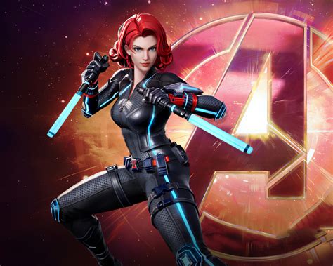 1280x1024 Natasha Romanoff as Black Widow in Marvel Super War 1280x1024 ...