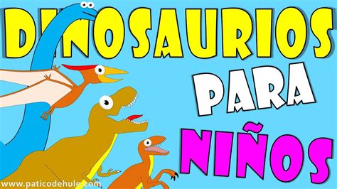 14 Dinosaurios para niños: nombres, colores y sonidos ...