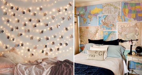 14 ideas para decorar una pared de tu cuarto y darle ese ...