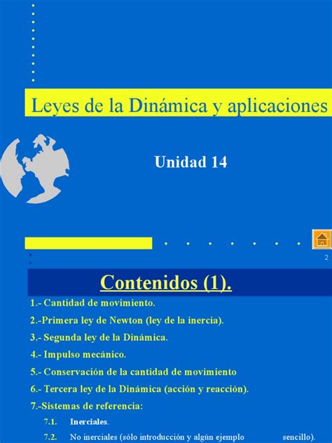 14 Leyes de La Dinámica y Aplicaciones | Leyes de ...