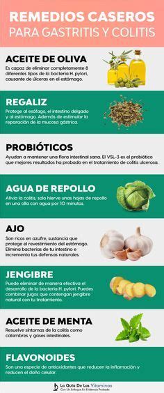 14 Remedios Caseros Para La Gastritis Y Colitis   La Guía de las ...