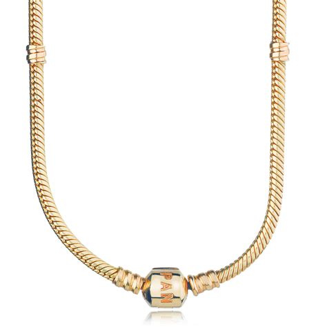 14K Gold Charm Necklace | PANDORA Jewelry US