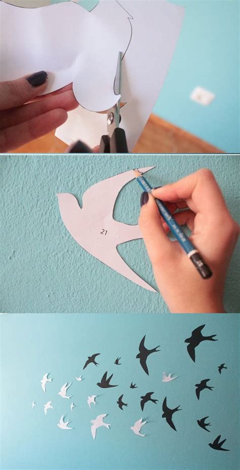 15 Creativas ideas para pintar la pared de tu recámara