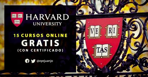 15 cursos online gratis de la Universidad de Harvard | Oye Juanjo!