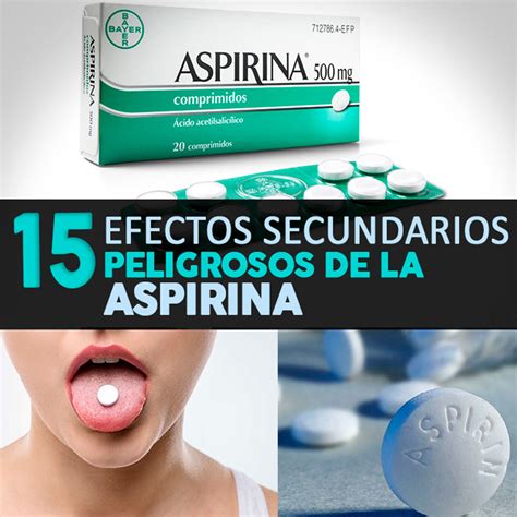 15 efectos secundarios dañinos de la aspirina que tienes que saber | La ...