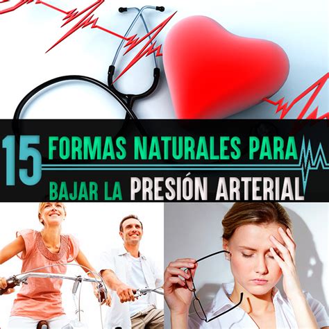 15 formas naturales para bajar la presión arterial | La ...