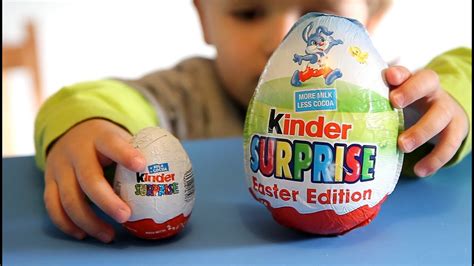 15 Kinder Surprise, Surprise Eggs Maxi Kinder Bunny Egg ...