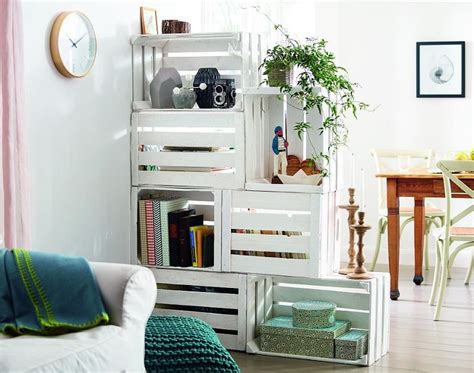 16 ideas de decoración con cajas de madera | Handfie DIY