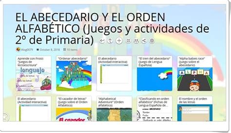 16 Juegos y actividades interactivas sobre EL ABECEDARIO ...
