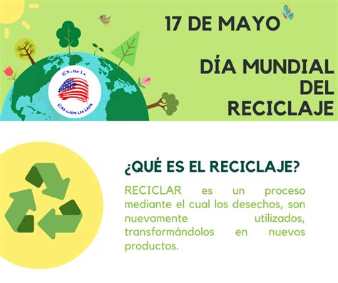 17 de mayo: día mundial del reciclaje – Escuela Estados ...