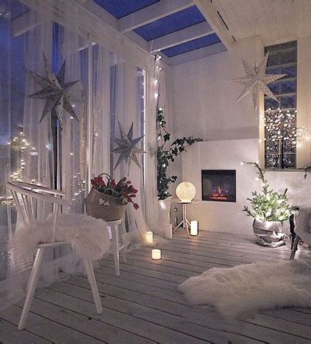 17 ideas para decorar tu balcón o terraza en esta Navidad