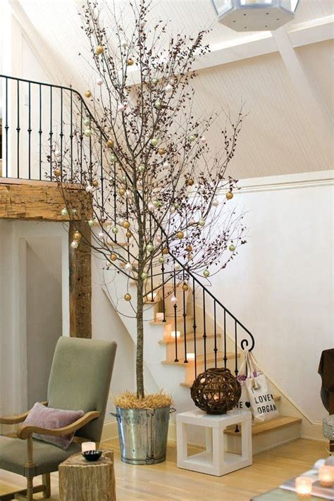 17 Ideas para decorar tu casa con ramas secas en Navidad | Arboles de ...