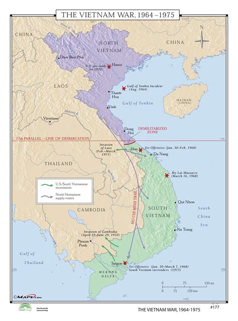 #177 The Vietnam War, 1964 1975 – KAPPA MAP GROUP