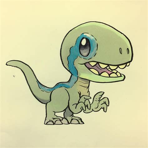 18+ Dinosaurios Para Dibujar Kawaii Gif   DB