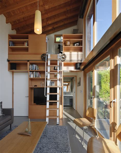 18 Functional & Beautiful Small Contemporary Loft Designs ...