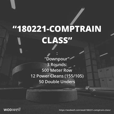 180221 Class  WOD | Crossfit program, Crossfit training ...