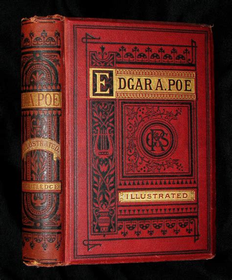 1875 Rare Book   Poems by Edgar Allan POE  The Raven, Lenore, Ulalume ...