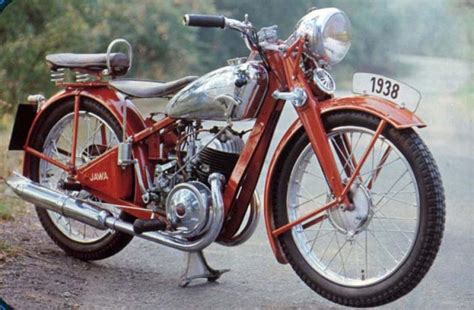 1938 Jawa 175cc Classic Motorcycle Pictures