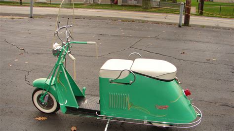 1950 Cushman Vintage Scooter | S173 | Las Vegas 2015