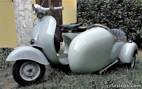 1962 Piaggio Vespa VNB Sidecar !!!   Portal compra venta vehículos clásicos