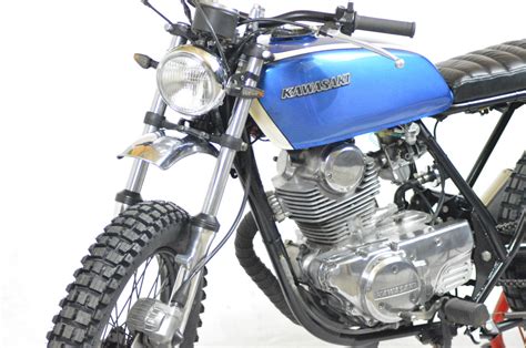 1978 Kawasaki KZ200 Vintage Scrambler cafe Racer brat ...