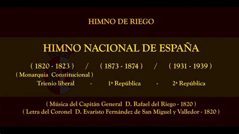1er HIMNO NACIONAL OFICIAL DE ESPAÑA  1820    YouTube