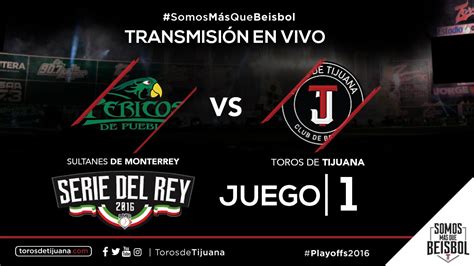 1ER JUEGO SERIE DEL REY 2016 // PERICOS DE PUEBLA VS TOROS ...