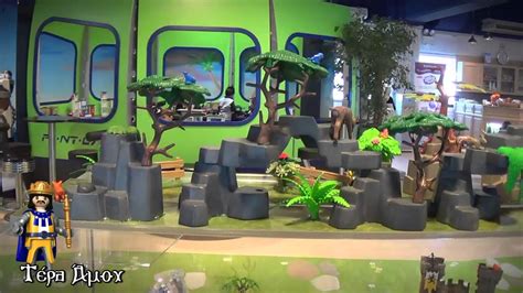 1η επίσκεψη στο Playmobil Fun Park  σύντομο    YouTube
