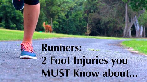 2 Common Foot Injuries you need to know about as a Runner ...