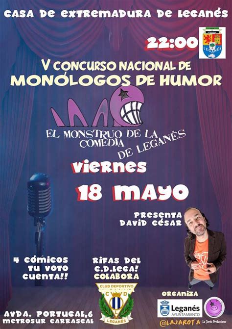 2ª Semifinal V Concurso Nacional de Monólogos de Humor “ El Monstruo de ...