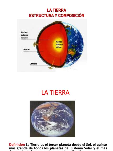 2. TEMA B 3 Estructura de La Tierra.ppt | Mantle  Geology  | Crust ...