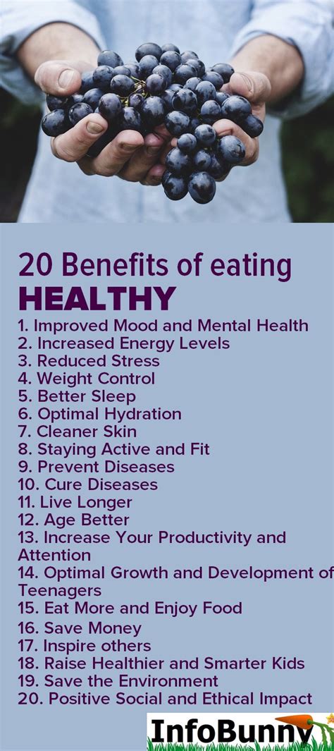 20 benefits of healthy eating   Willing to make some ...