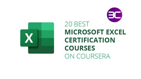 20 Best Excel Online Certification Courses on Coursera2022 | 3C