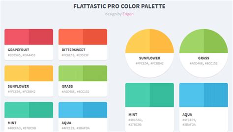 20 CSS Color Palettes