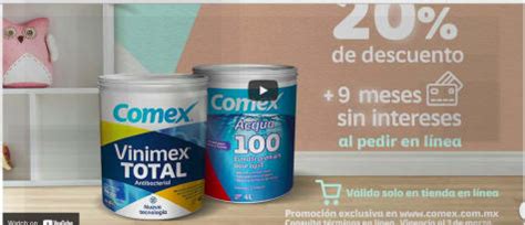 20% de descuento en Vinimex y Acqua 100 en Comex