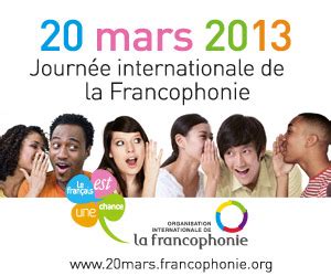 20 de marzo Día Internacional de la Francofonía