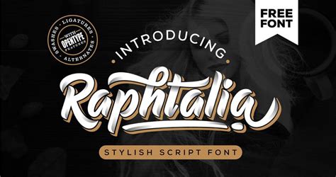 20 Free Elegant Script Fonts for Designers