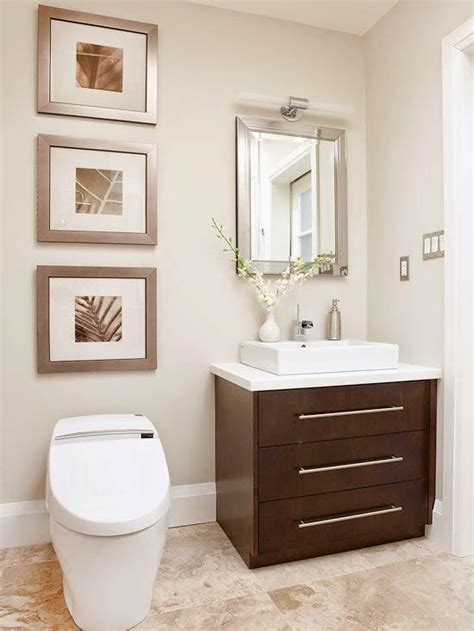 20 ideas de decoración para baños modernos pequeños 2015
