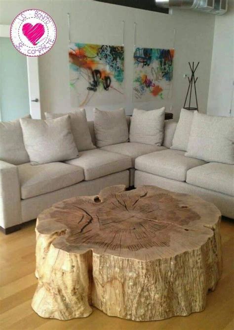20 Ideas decorativas para tu casa usando troncos de madera ...