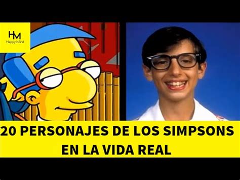 20 Personajes De Los Simpson En La Vida Real | HAPPY MIND ...
