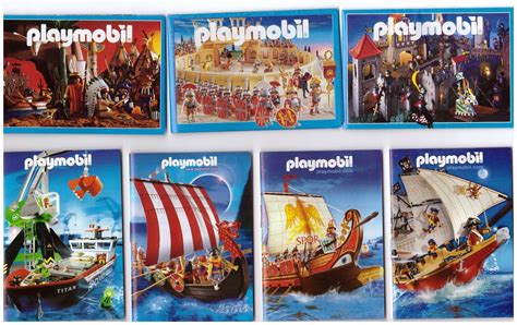2000 s Playmobil LOT OF 7 CATALOGS  4 BOOKLETS + 3 ...