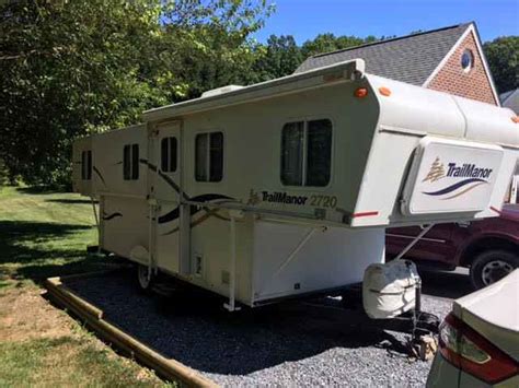 2002 Used Trailmanor 2720 Pop Up Camper in Maryland MD