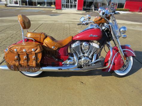 2014 Indian Chief Vintage Indian Motorcycle Red Motorcycle From ...