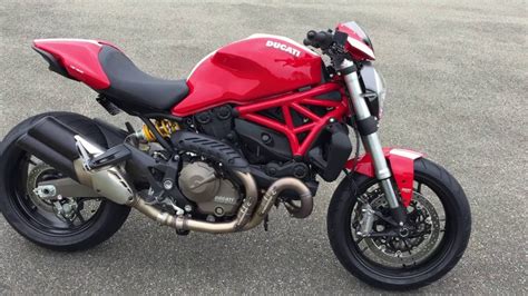 2015 Ducati Monster 821 EXHAUST!   YouTube