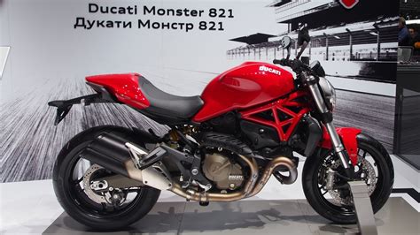 2015 Ducati Monster 821   Exterior Walkaround   YouTube