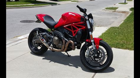 2015 Ducati Monster 821   Ride & Review   YouTube