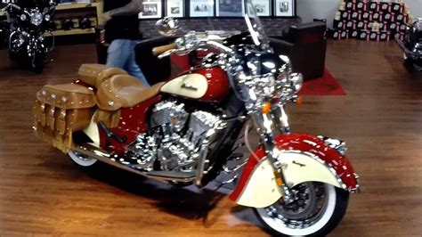 2015 Indian Chief Vintage  Red/Ivory    YouTube