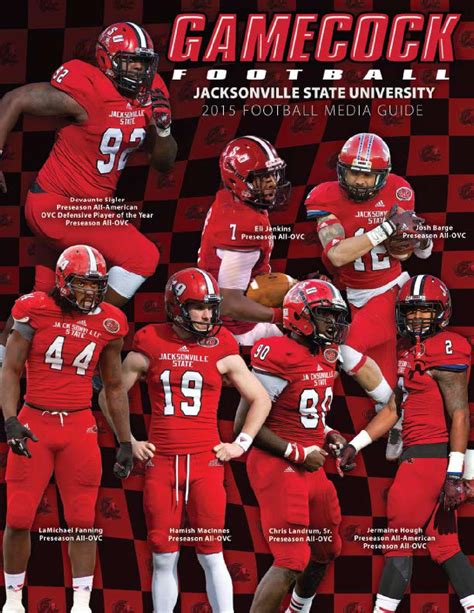 2015 Jacksonville State Football Media Guide by ...