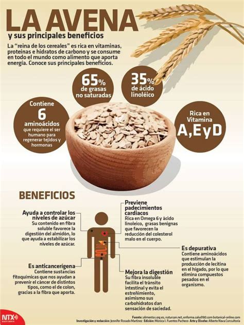 20150220 Infografia La Avena y sus principales Beneficios ...